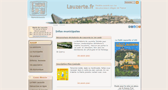 Desktop Screenshot of lauzerte.fr